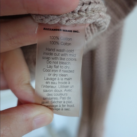 T By Alexander Wang Dusty Rose sweater - Picture 4 of 4